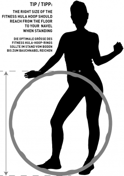 Fitness Hoop Ø 90 cm - Hula-Hoop